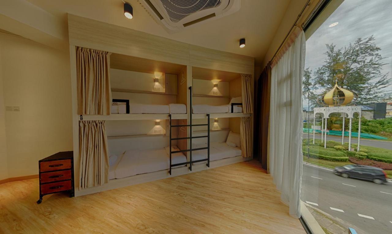 Bulatan Hostel Tanjong Aru Экстерьер фото